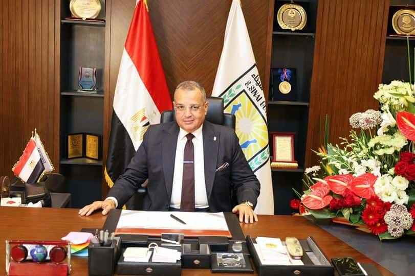 الدكتور خالد مبارك محافظ جنوب سيناء،